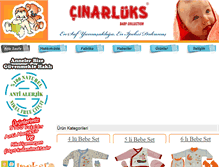 Tablet Screenshot of cinarluksbaby.com